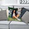 SSZA SOS Singer Various Sizes Square Pillow Case For Car Home Bedchamber Decor Custom Valentine gift
