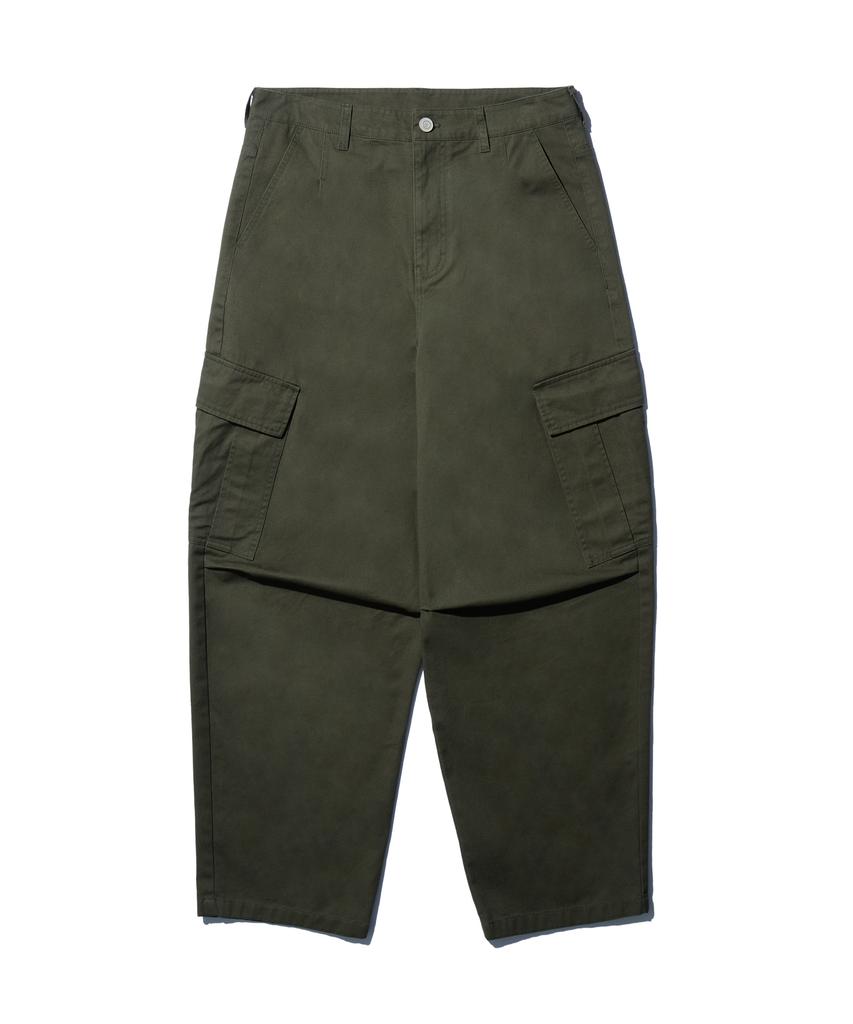 DISCUS ATHLETIC [2Colors] Wide Tapered Cargo Pants
