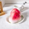 1/2/3/5Pcs Simulation Watermelon Piece Squeeze Toy Stress Relief Fruit Pinch Sensory Toy Kids Adults Soft Stress Ball Calming Fidget Toy