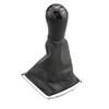 5 6 Speed for Ford Focus 2 MK2 2005 2006 2007 2008 2009 2010 2011 Car Gear Shift Knob Boot Cover Gaiter Collars Accessory
