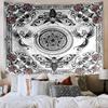 Gothic Moth And Skulls Tapestry Room Decoration Wall Hanging for Living Room Bedroom, dormitory, Birthday and Christmas gifts