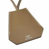 Excellent HERMES Necklace Leather Clochette Necklace Charm Leather leather Women Used