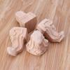 4 Pcs Table Legs, Sofa Beds, Carved Wooden Furniture, Replaceable Fittings, Durable Load-bearing Capacity