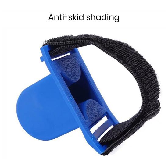 U-shaped Fishing Rod Holder with Fastener Tape Non-Slip Design Compact Size Portable Fishing Pole Bracket Support Accessories
