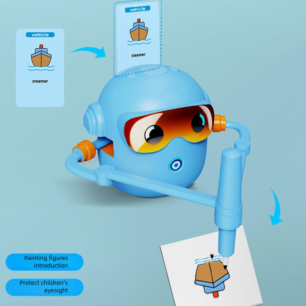 Automatic Intelligent Drawing Robot Enlightenment Intelligent Drawing Robot Teaching Aid Educational Early Childhood Machine Toy