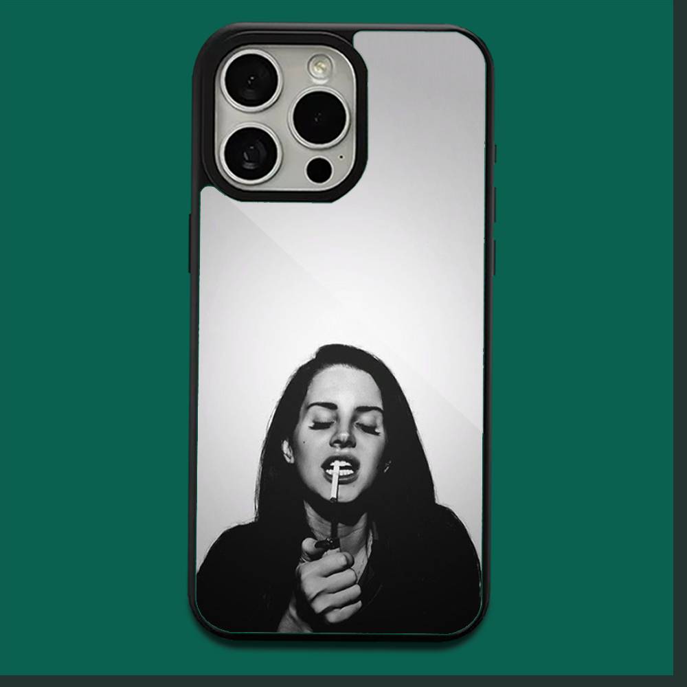 Чехол для телефона с изображением певицы L-Lana D-Del Rey для iPhone17,16,15,14,13,12,11,Plus,Pro,Max,Mini Мягкий Магнитный Беспроводная Зарядка MagSafe