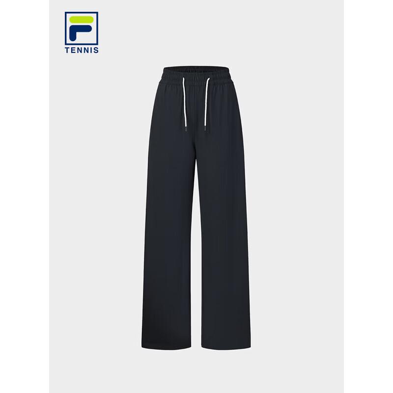Fila Женские плетеные свободные прямые брюки для тенниса