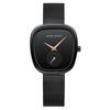 Hannah Martin Women's Quartz Watch Creative Two-Handed Half-Barrel Design European and American Style Watch Female Dress Gift