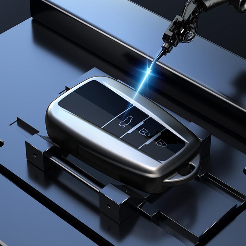 New Car Key Cover For Toyota Corolla Rav4 Camry 70 CHR Prado 150 Highlander Key Case Holder Accessories Fob 2 3 Buttons