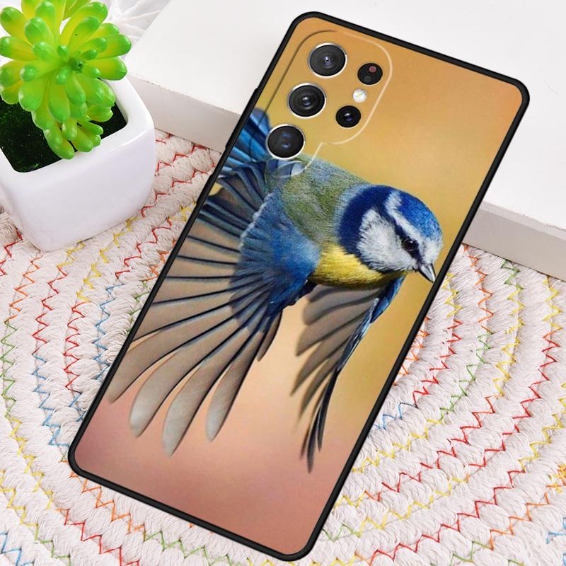 Садовые птицы Синица Силиконовый чехол для телефона для Samsung Galaxy note 10 pro S26 S25 S24 S23 S22 S21 Plus S25Ultra Capa Чехол