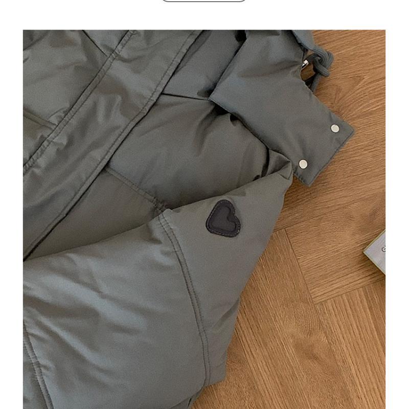 Теплое пальто с капюшоном для женщин, зимнее новое модное универсальное свободное хлопковое пальто для женщин, модное пальто для женщин