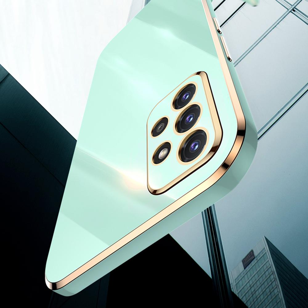 Luxury Plating Mirror Phone Case On For Huawei Honor Samsung Galaxy A12 A22 A54 A52 A53 A13 A14 S22 S21 FE S20 S23 Plus A34 Soft Silicone Back Cover