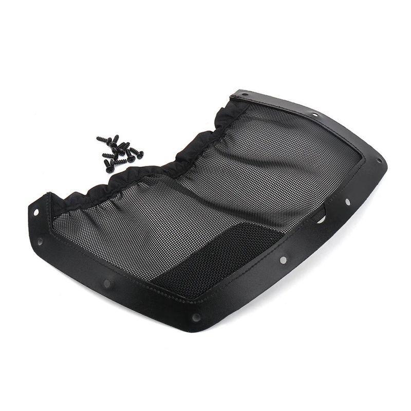 MML-UTV Front Seat Back Storage Pocket Net Cover Rear String Bag Mesh Holder Black For Can-Am Defender HD7 HD8 HD9 HD10 MAX