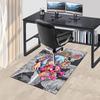 1pc Anime Cartoon Design Chair Mat - DUB PT BR - Office Desk Rug for Home Decor, Gaming Room, Bedroom, Living Room - Non-Slip Carpet Suitable for All