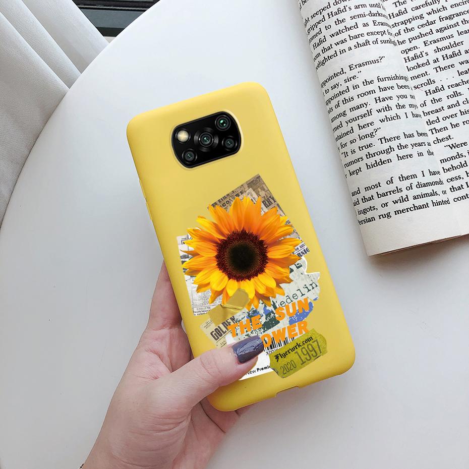 Чехол Poco X3 Для Xiaomi Poco X3 NFC Чехол Милые Fundas Силиконовый Мягкий ТПУ Задняя Крышка Для Xiaomi Poco X3 PocoX3 Pro X 3 Чехлы Для Телефона
