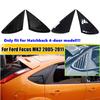 2 шт. Для Ford Focus MK2 Хэтчбек 2005-2011 ABS Задняя оконная жалюзи Заслонка Боковая вентиляционная накладка Лобовое стекло Автомобильные аксессуары