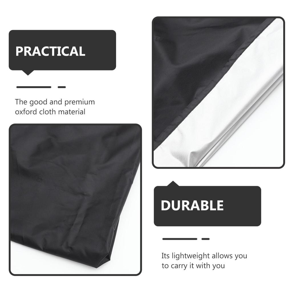 OUNONA Bucket Barrel Drum Can Cover Waterproof Drawstring Gallon Rain Cover Rain Protection Snow Protection Outdoor Garden Electrician Bucket