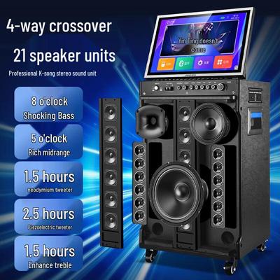 Домашняя KTV караоке аудиосистема Philips с 18-дюймовым экраном