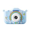 Children's Dual Lens Cartoon Digital Camera with Selfie, Video, Game, and Music Features