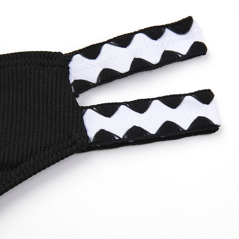 Split Swimsuit Pure Color Tight Sexy Beach Bikini Solid Color Two Piece Swimwear For Women Summer Bathing Suit