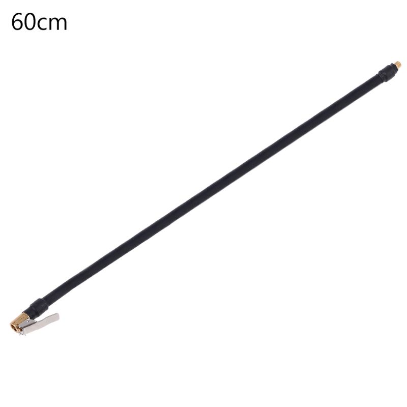 Car Tire Inflator Rubber Air Hose Clip On Air for Valve Tool Compressor Air Expansion Hose & Tire for Valve Fine-Grained