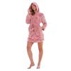 Keanu Womens/Ladies Hearts Zipped Dressing Gown