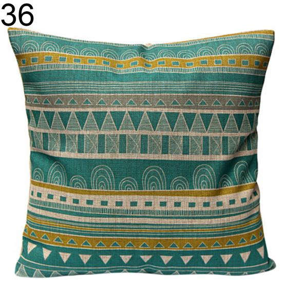 Talos домашний декор винтажный геометрический цветок хлопок лен пледы наволочка наволочка