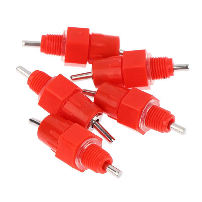 5 шт. Ниппельные поилки для кур, перепелов, голубей, птиц, автоматические поилки пружинного типа, оборудование для птицеводства