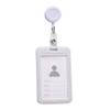 Aluminium Alloy Staff Badge Holder Secure ID Card Case Fade-resistant Work Badge for Work Permits Certificates