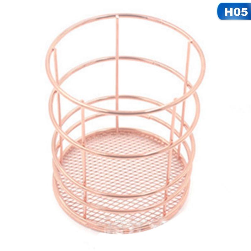 Корзина для хранения железа в стиле Nordic Simplicity, металлическая, комбинированная, держатель