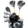 WORLD EAGLE Outlet Golf Club Set for 11 Lightweight Caddy Back with Head Flex R Beginners, Righthanded, Pieces, (черный) Чехол, мужской 5Z-черный