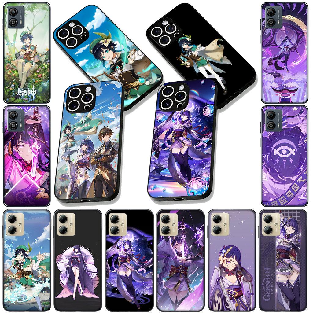 Чехол для телефона для Xiaomi Poco C75 C65 C71 C85 X7 X6 X5 F7 F8 Ultra F6 Pro Корпус Case Baal Raiden Shogun Genshins Impacts Venti