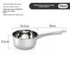 "Thickened Stainless Steel Non-Magnetic Kitchen Spoon: Ideal for Soup, Porridge, and Water"