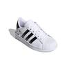 adidas Оригинальные SUPERSTAR Цветочные износостойкие низкие детские кеды для скейтбординга Белые Дети возрастом 3-7 лет FW0777
