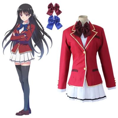Класс элитных костюмов для косплея Kiyotaka Ayanokouji Косплей Хэллоуин Youkoso Jitsuryoku Shijou Shugi No Kyoushitsu E