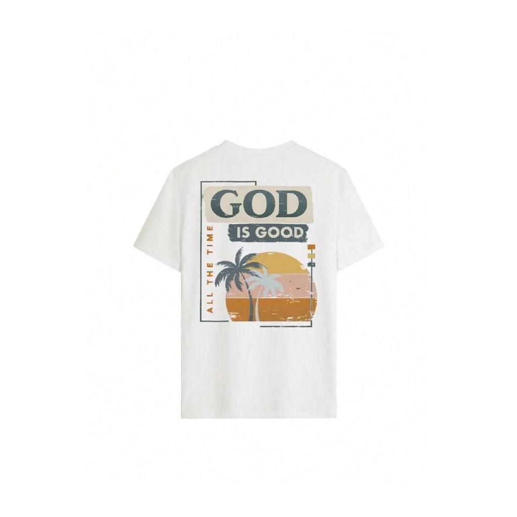 Футболка оверсайз с принтом Fume Good Luck