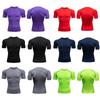 Men's Quick Dry Short Sleeve Compression Shirt for Sports & Fitness