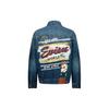 EVISU Logo print Denim Jacket 2EAHTM3DJ1001LFCT