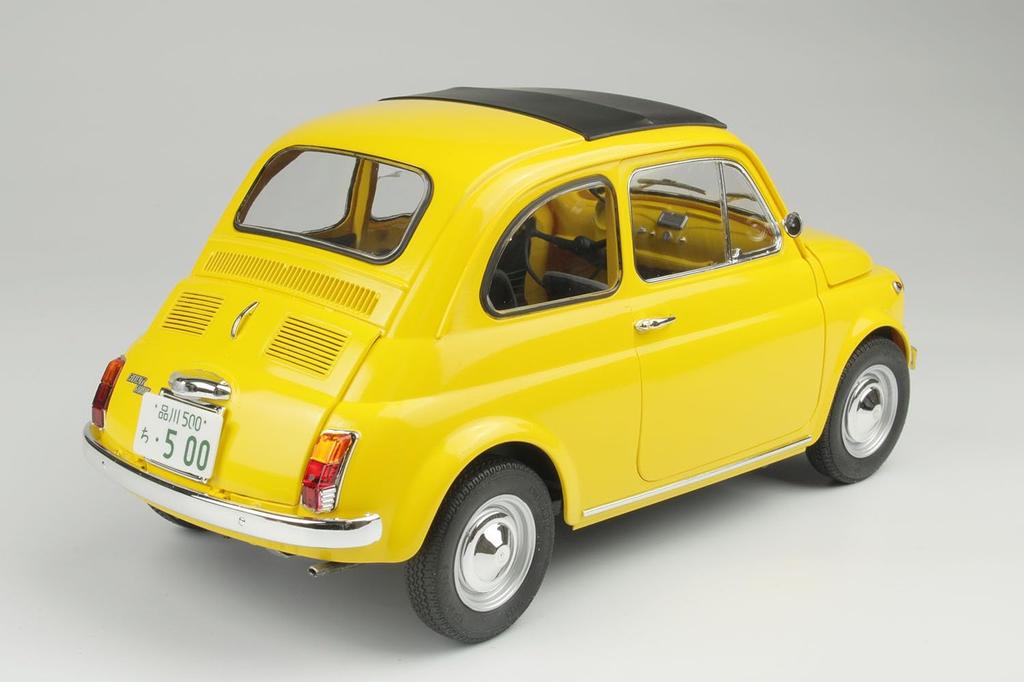 Fiat 500F 1968 Багажник на крышу в комплекте пластиковая модель PIT006 Platts/Italeri 1/12 (автомобиль)