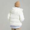 New MLB Down Jacket Cropped Unisex White 3ADJB0626-50IVS