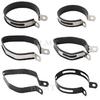 51mm 60mm Motorcycle Exhaust Pipe Escape Muffler Stainless Steel Fixed Circle Carbon Holder Clamp Fixed Ring Support Bracket