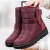 Fashion Woman Fashionable Versatile Waterproof Ankle Boots Non-Slip Snow Boots Female Footwear Women Boots Lightweight Winter Shoes