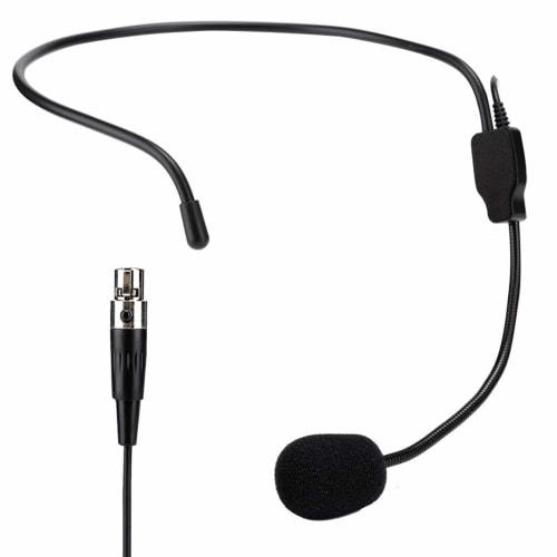 Мини XLR 3-контактный штекер TA3F, микрофон для головного убора, микрофон-гарнитура, удобен в ношении, высокая точность качества звука, кардиоидный электрод