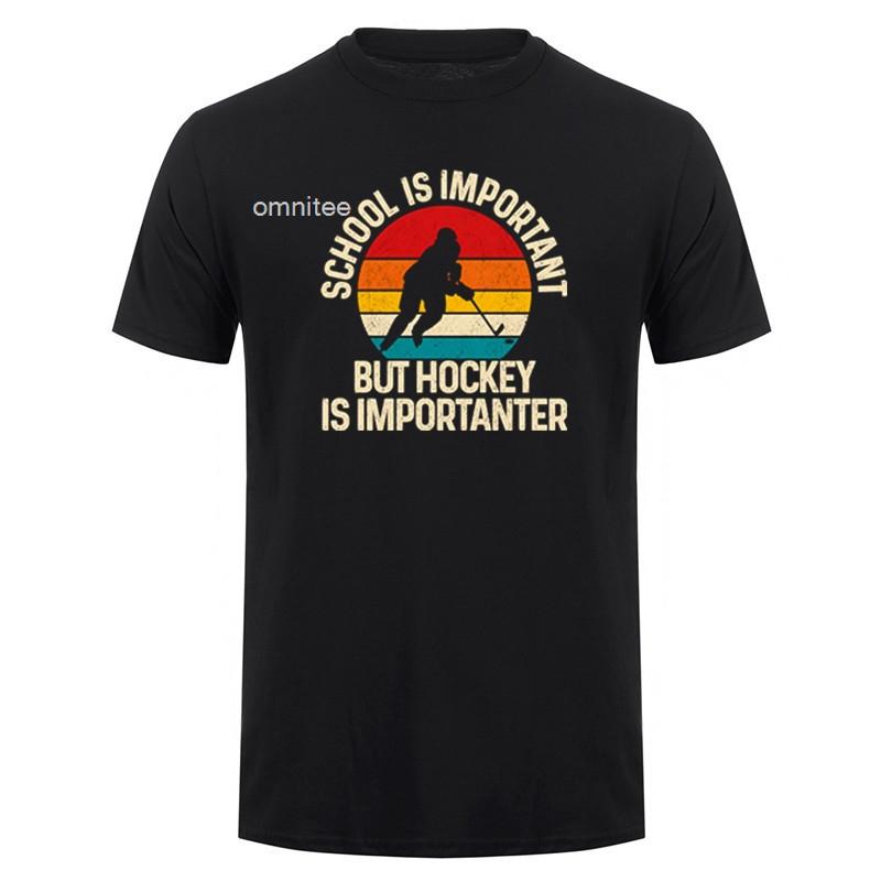 Funny Ice Hockey T Shirt Ice Hockey Player Graphic Tee Gift Unisex Summer Streetwear Tops HJ069