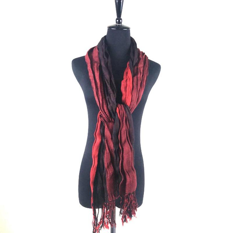 Autumn and Winter Dual-purpose Women's Imitation Cashmere Tassel Super Long Thickened Warm Color Plaid Scarf Shawl