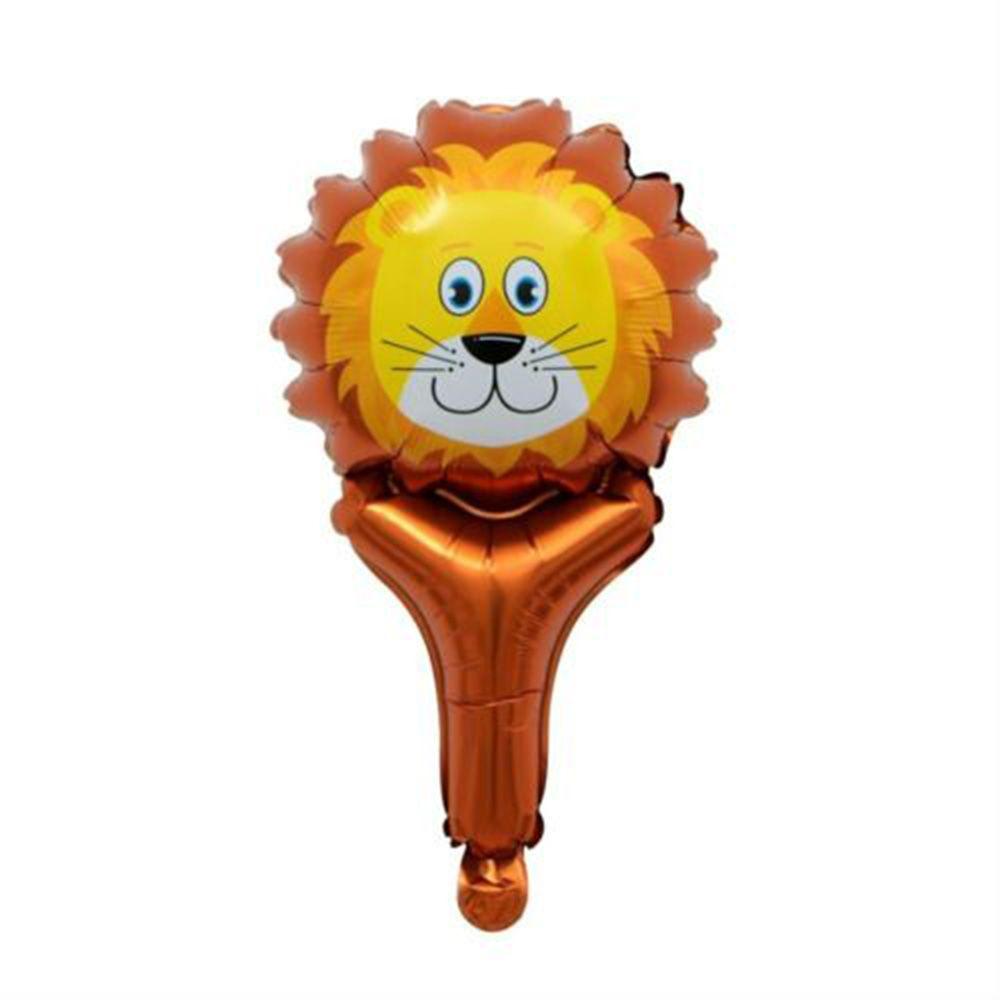 Детские надувные игрушки, сафари, джунгли, голова животного, воздушный шар из фольги, тигр, лев, обезьяна, жираф, корова