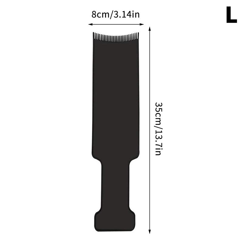 Professional Coloring Board Highlight Plate with Hair Dyeing Brush Comb For Salon Barber Use Hair Hairdresser Tool