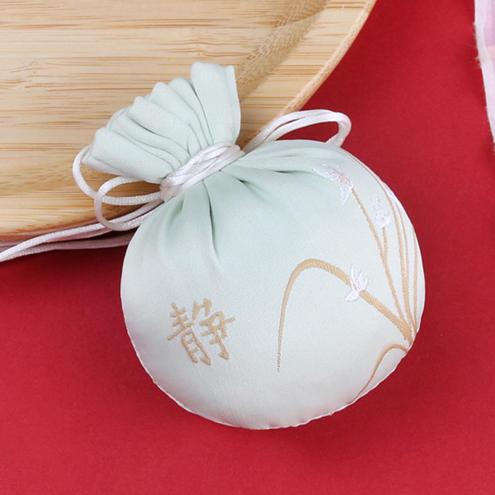 Вышитый саше на кулиске Мешочек для украшений и подарков Подвеска для украшения дома, офиса, гостиной, подвеска для украшения салона автомобиля