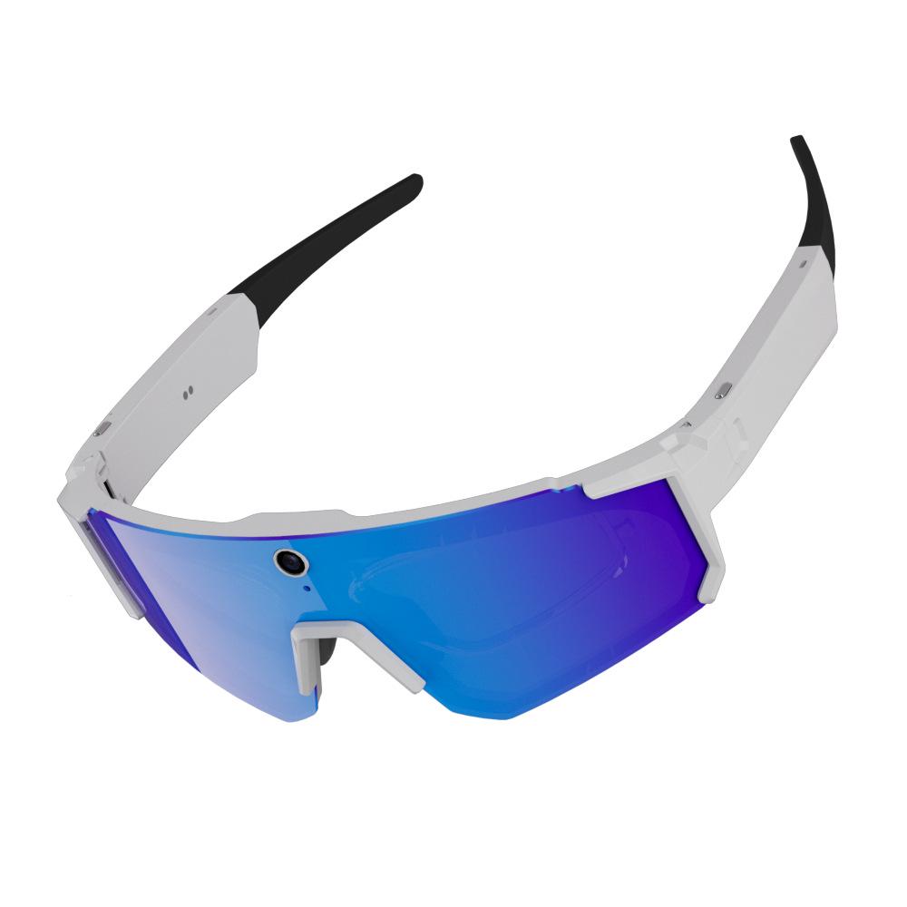 AI Smart Glasses with 800W Camera & Anti-Shake for Outdoor Cycling