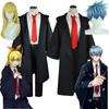 Anime MASHLE Cosplay Mash Lemon Varita Abel Lance Women Men Mashle Magic and Muscles Wig Coat Cloack Uniform Suit